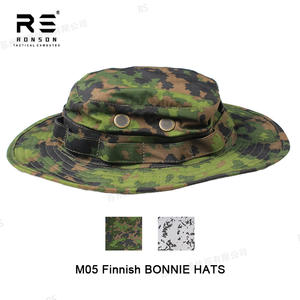 Gorro <span class=keywords><strong>Bonnie</strong></span> de Camuflaje Bosque Finlandés M05, Tela Táctica Impermeable de Nailon y Algodón Rip-stop NYCO 50/50, Especificaciones Militares, NIR - Product Image 5