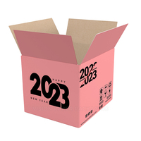 Cartón corrugado grande personalizado Mailer Ecológico Reciclable Desaparición Mate Laminación Embalaje Envío Estampado
