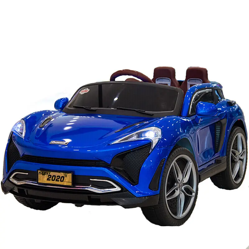 子供の電気自動車の赤ちゃんは男の子と女の子が座ることができます四輪リモコン車の音楽セルフドライブバッテリーおもちゃの車を充電します