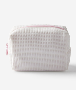 Sacs <span class=keywords><strong>de</strong></span> toilette durables et colorés en tissu gaufré avec fermeture à glissière, style tendance pour la mariée, cosmétiques et maquillage, entrepôt <span class=keywords><strong>GA</strong></span>, cadeau - Product Image 4