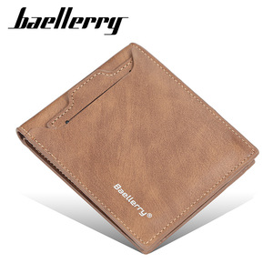 Baellerry <b>Men's</b> Short <b>Wallet</b> Pu Leather Slim Multi Card Slot <b>Wallet</b> <b>For</b> Everyday Use - Product Image 3