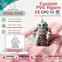 Proveedor Verificado, Figura de Juguete de Resina ABS Personalizada, Miniatura Impresa en 3D para Decoración de Escritorio, Material Certificado
