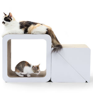 Lit remplaçable de noyau intérieur de grattoir de <span class=keywords><strong>chat</strong></span> de <span class=keywords><strong>carton</strong></span> ondulé de conception carrée de <span class=keywords><strong>jeu</strong></span> <span class=keywords><strong>pour</strong></span> jouer et gratter <span class=keywords><strong>pour</strong></span> des chats - Product Image 2