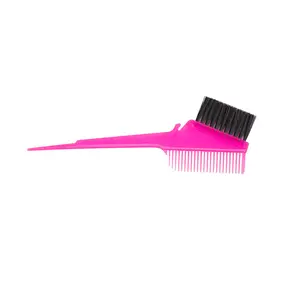 Toptan taşınabilir sihirli kolu saç tarak Anti statik Detangle duş masaj Hairbrush Combs Salon saç şekillendirici aracı