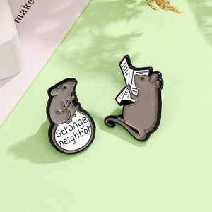 Spilla con spilla per animali da <span class=keywords><strong>notte</strong></span> spilla con smalto di topo - Product Image 4