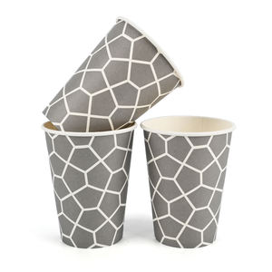 Gobelet en papier jetable 80 oz, simple paroi, biodégradable, pour café, avec impression de logo personnalisée, qualité alimentaire, impression offset - Product Image 1