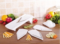 Slimme Handmatige Groente Fruitsnijmachine Shredder Chopper Plastic Vegetarische Snijder Gadget