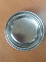 Couvercle métallique en aluminium pelable jetable écologique de 49mm à 153mm couvre les boîtes de papier en plastique pour bouteilles de vin