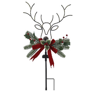 Lampe solaire LED pour jardin, décoration extérieure, étanche, alimentée par énergie solaire, pour la décoration de Noël et des fêtes - Product Image 5