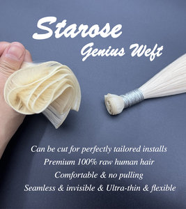 Extensions de cheveux humains vierges russes Starose en gros, qualité supérieure, grade 15A, double trame, couleur balayage racine foncée - Product Image 4