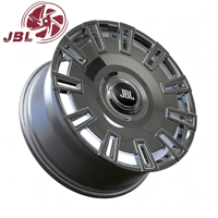 Nouvelles jantes monobloc en alliage d'aluminium forgé de 16 à 24 pouces, finition miroir argenté, multi-rayons, style rétro, concave profond, 5x112/120 Maybach