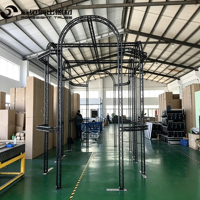 Truss de Carga Media FS44P de 400 mm de Aleación de Aluminio 6082-T6 para Sistemas de Elevación de Eventos, Certificado CE, para Exposiciones y Centros Comerciales