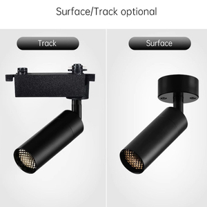 Modern Design Anti-Glare <strong>Rotation</strong> Smart LED <strong>Track</strong> Light <strong>Flexible</strong> Focusable Cob Chip for Restaurant Lighting New Aluminum Body - Product Image 2