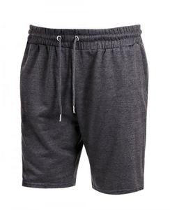 Short d'été décontracté à cordon de serrage en jersey mi-long pour homme avec motif solide confortable et élégant - Product Image 1