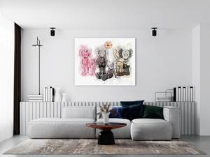 Amour série dessin animé Graffiti ours affiches Pop <span class=keywords><strong>mur</strong></span> Art photos pour impression sur toile peinture à l'huile pour la maison salon décor - Product Image 5