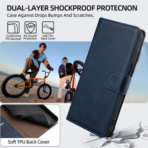 Étui portefeuille magnétique avec porte-cartes et support pour iPhone 17 <span class=keywords><strong>Pro</strong></span> Max 17 <span class=keywords><strong>Pro</strong></span> 17 – Housse en cuir PU personnalisée en gros - Product Image 5
