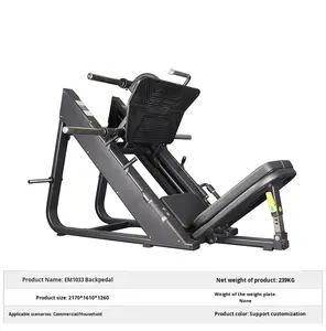 Equipo de Fuerza Comercial con Placas de Metal para Gimnasio, Máquina de Sentadillas con Pesas, Prensa de Piernas y Entrenador de Músculos del Pecho - Product Image 6