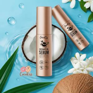 เซรั่มน้ำมันมะพร้าวธรรมชาติ CocoKiss สำหรับบำรุงผมและผิว ช่วยฟื้นฟูและเพิ่มความชุ่มชื้น ใช้ได้หลากหลาย ผลิตภัณฑ์ความงามแบบ Private Label - Product Image 6