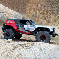 MJX HYPER 1/8 SJY-H8P Wrangler Sensible Brushless Escalade Voiture Alliage Télécommande Hors Route Véhicule Jouet Électrique 4WD Véhicule