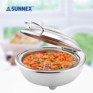 Sunnex Genoa Series Chauffe-plat rond électrique 6.8ltr Chauffe-plat pour buffet d'hôtel pour traiteur - Product Image 4