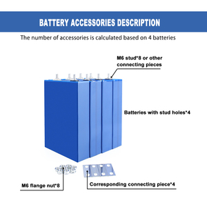 EVE LF50K 3.2V 50Ah <b>Battery</b> Prismatic LFP Rechargeable <b>Battery</b> Cells DIY 12V 24V <b>48V</b> Solar Energy Storage Pack - Product Image 2