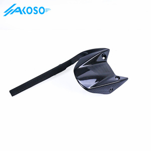 AKOSO <span class=keywords><strong>100</strong></span>% 3K 3*3 accesorios de motocicleta de fibra de carbono seco guardabarros trasero para <span class=keywords><strong>Triumph</strong></span> Street Triple 765 RS 2017 + - Product Image 4