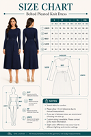 Robe en maille plissée à col rond et manches longues, ceinturée, 260 GSM, longueur genou, élégante, pour femme, opaque, personnalisable avec logo OEM, vente en gros