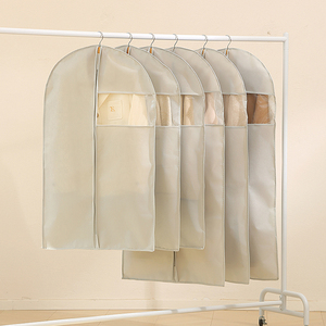 <span class=keywords><strong>Housse</strong></span> de protection anti-poussière et anti-humidité en tissu non tissé pour vêtements, sac de rangement pour costumes, <span class=keywords><strong>housse</strong></span> de costume pour rangement suspendu dans le placard - Product Image 2