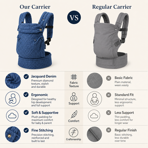 Mochila Portabebés de Lujo Ligero, Nuevo Modelo 2027, para Senderismo, Portabebés con Soporte de Cadera, Envío de Muestra Gratis, Portabebés Antipope - Product Image 6