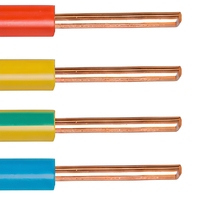 Câble électrique en cuivre pur BV 1,5 mm 2,5 mm 4 mm, isolé en PVC, indice de protection IP65, pour usage industriel et bâtiment, pour installation