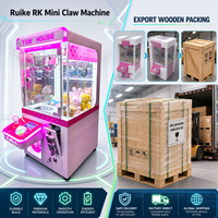 Machine à griffes miniature personnalisée, borne de jeu à monnayeur pour la distribution de jouets, pour salle d'arcade intérieure