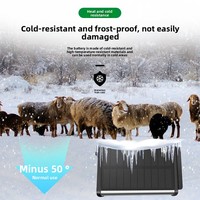 Traceur GPS+Beidou solaire étanche IP65 4G pour bétail |   Alarme vibrante avec autonomie de 1 an pour bovins, chevaux et animaux de compagnie