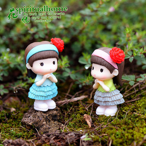 Decoración <span class=keywords><strong>de</strong></span> micropaisaje <span class=keywords><strong>de</strong></span> pastel <span class=keywords><strong>de</strong></span> niña vecina <span class=keywords><strong>de</strong></span> Weij, accesorios para suculentas, adornos <span class=keywords><strong>de</strong></span> paisaje DIY, llavero zakka - Product Image 4