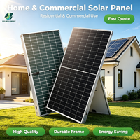 Aangepaste zonnepanelen van hoge kwaliteit voor thuisgebruik, eenvoudige installatie op het dak, voordelige prijzen, 570W, 580W, 590W, 600W, 610W, slimme energiebeheer.