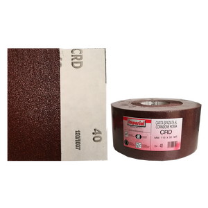 CRD 80 Grain Rouleau de papier abrasif 115x50mm pour céramique et métal - Product Image 2