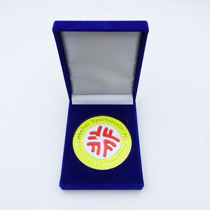 เหรียญที่ระลึกโลหะผสมสังกะสีแบบกำหนดเอง ดีไซน์เท่ห์ ขนาด 50 มม. พร้อมกล่องเก็บเหรียญทองเหลือง 3 มิติ - Product Image 3