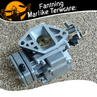 Karburator 1 Silinder Yama 63V-14301-00 9.9HP 15HP 2T FUJIAN Mesin Tempel Bensin 2 Tak Pengganti Baru untuk Kapal