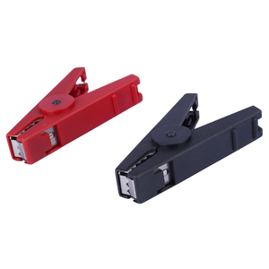 95Mm 100A Sắt Đồng Mạ Pin Cá Sấu <span class=keywords><strong>Clip</strong></span> Chịu Nhiệt Nhựa Cách Điện Cao Su Cá Sấu <span class=keywords><strong>Clip</strong></span> - Product Image 4