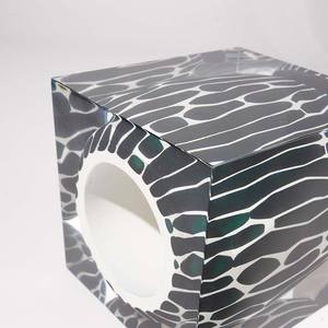 Juego de jarrones acrílicos modernos con patrón blanco y negro, decoración de mesa para sala de estar, entrada, arreglo floral, regalo de inauguración de casa - Product Image 3