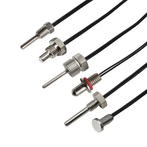 Analoge Uitgang Rvs Behuizing 12K Ohm Water Thermistor Temperatuursensor Voor Zonneboiler