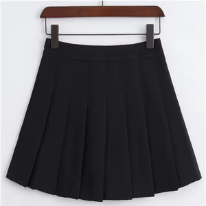 Vestido Corto para Niñas, Falda de Tenis Plisada de Cintura Alta, Uniforme con Pantalones Cortos Interiores para Bádminton y Animadoras - Product Image 3