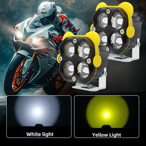 ไฟสปอร์ตไลท์มอเตอร์ไซค์ LED ขนาด 3 นิ้ว 40 วัตต์ แสงสีขาว/เหลือง สำหรับรถ ATV รถบรรทุก มอเตอร์ไซค์วิบาก รุ่น MO16-1 รับประกัน 1 ปี - Product Image 6