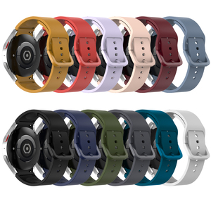 Bracelet en silicone original de 20mm pour Samsung <span class=keywords><strong>Galaxy</strong></span> <span class=keywords><strong>Watch</strong></span> <span class=keywords><strong>5</strong></span> Bracelet coloré de 40mm et 44mm pour <span class=keywords><strong>Galaxy</strong></span> <span class=keywords><strong>Watch</strong></span> <span class=keywords><strong>5</strong></span> <span class=keywords><strong>Pro</strong></span> Bracelets de montre de <span class=keywords><strong>45mm</strong></span> - Product Image 6