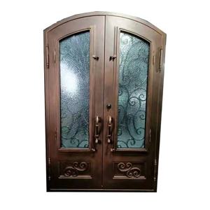 2024 nuevo estilo simple puerta de entrada de hierro forjado rotura térmica - Product Image 4