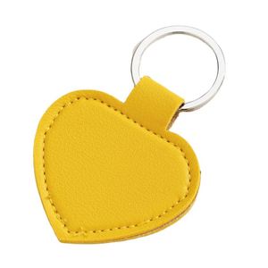 Juego de Llaveros de Cuero con Forma de Corazón, Ecológicos y Profesionales, Personalizados, con Anillos de Aleación de Zinc, para Regalos Corporativos Ejecutivos - Product Image 4