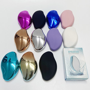 Vente chaude ludique Orange indolore physique épilateur Nano verre cristal <span class=keywords><strong>gomme</strong></span> sûr réutilisable pied fichier en plastique - Product Image 2