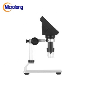 Microlong DM4 Portable Stereo Digital 8 LED Lights 4.3" LCD Screen 720P Video Resolution Adjustable Brightness DM4 Lcd Screen Di - Product Image 4