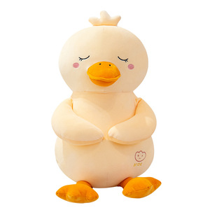 Peluche de Pato Súper Suave para Abrazar, Decoración del Hogar, Alivio del Estrés, Almohada para Dormir, Compañero Cálido - Product Image 1