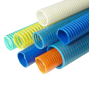 Cheaper Industrial Corrugated PVC Spiral Flexible Heavy Grit Suction Sand Sewer/Screw Pump Grit Hose