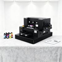 Mesin Cetak UV Digital China untuk Akrilik, Kaca, Logam, PVC, TPU, Ukuran A3, Printer UV Flatbed untuk Usaha Kecil, Dijual
